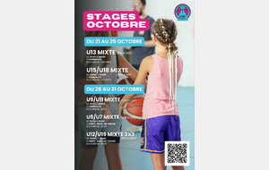 STAGE AUTOMNE 2024/2025 U9/U11 MIXTE