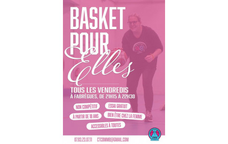 Réservation Séances &quot; BASKET POUR ELLES &quot;